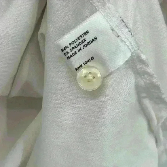 Walter Hagen Men's Performance Golf Polo Athletic Blue & White Moisture Wicking - Picture 5 of 6